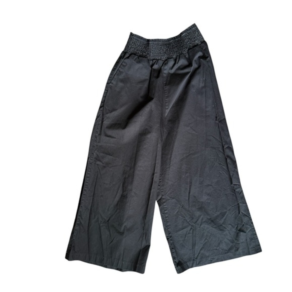 ZARA black wide leg cullotes‎ xs